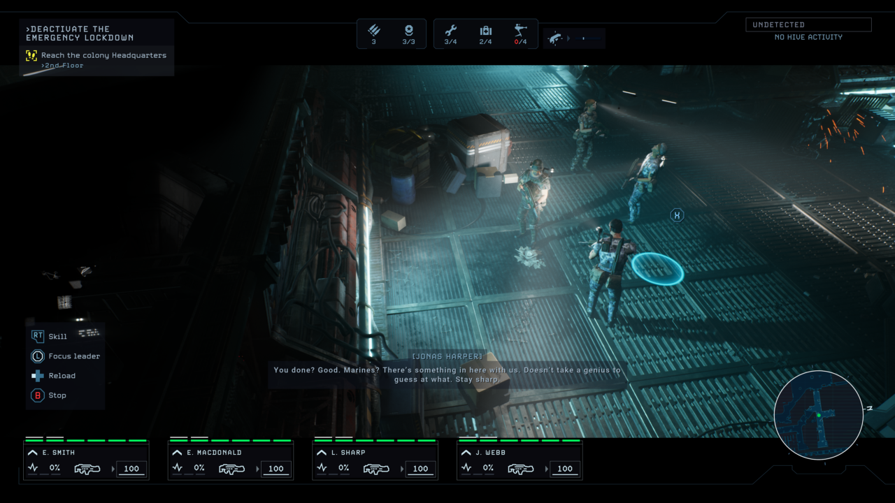 Aliens: Dark Descent Xbox screenshot
