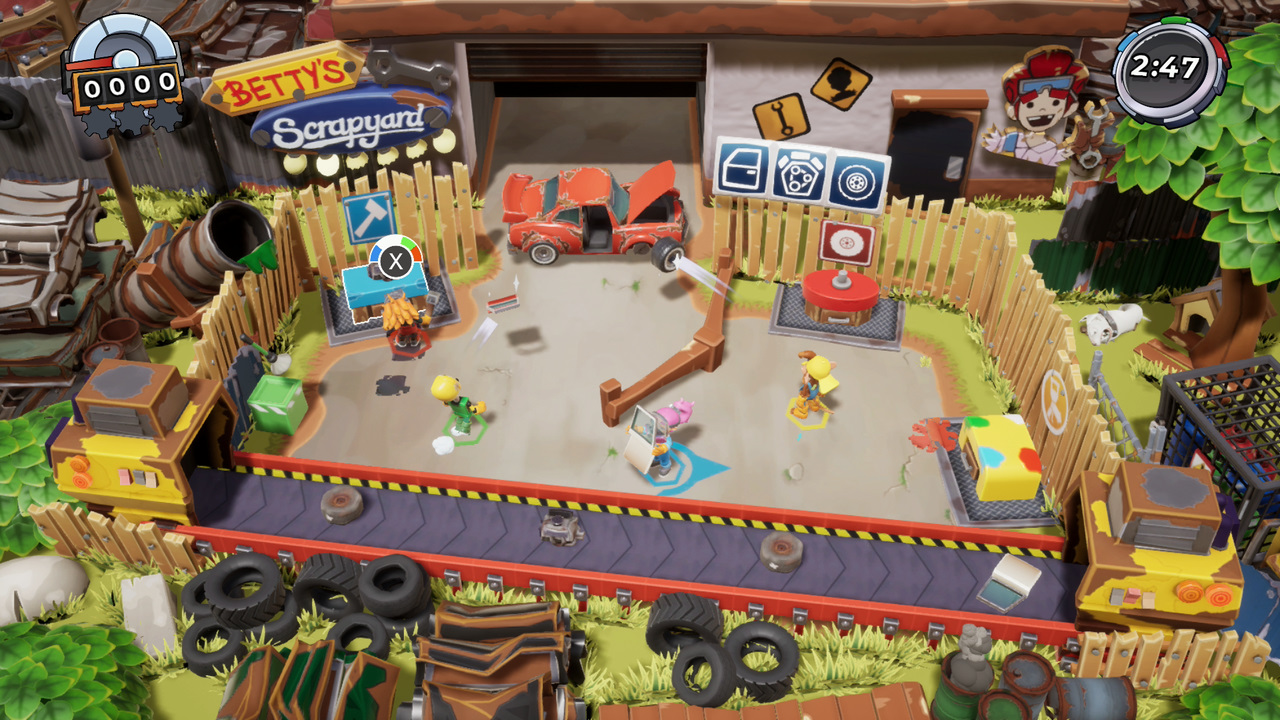 Manic Mechanics Switch screenshot