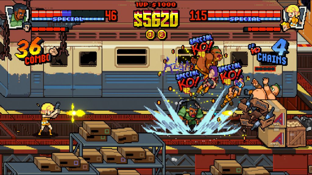 Double Dragon Gaiden: Rise of the Dragons Switch screenshot