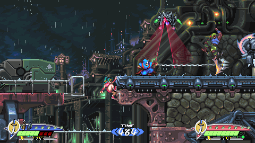 Shadow of the Ninja screenshot.