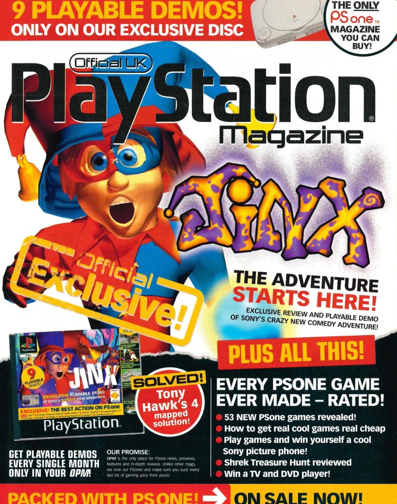 Official PlayStation Magazine UK advert scan