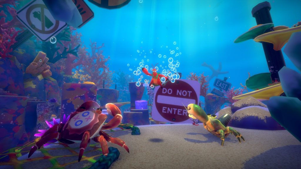 colourful Soulslike action-adventure Another Crab's Treasure