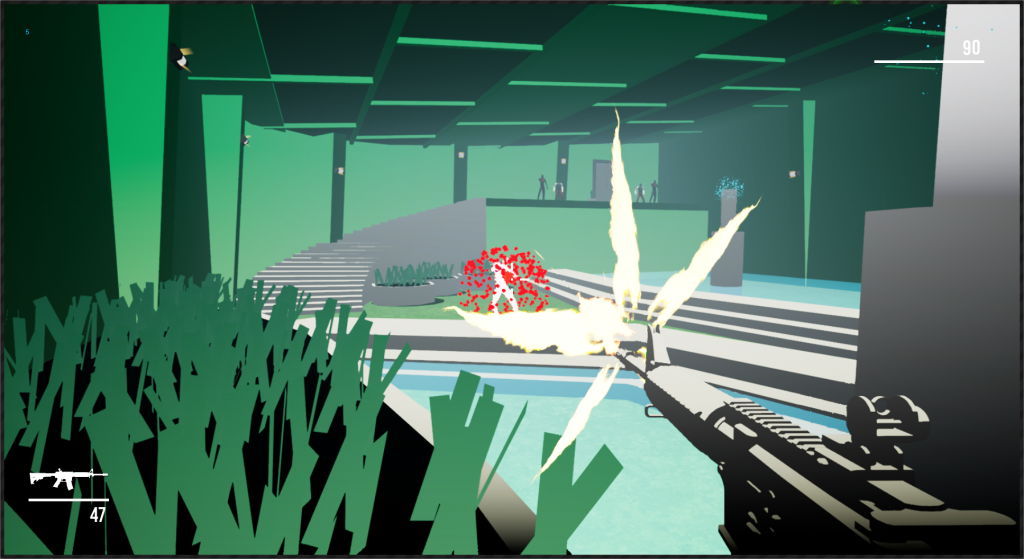 The low poly FPS Death Elevator