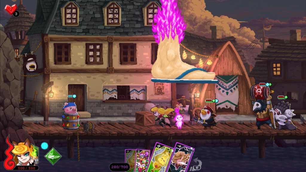 the pixel art monster capturing hack ‘n slash Spirit Mancer