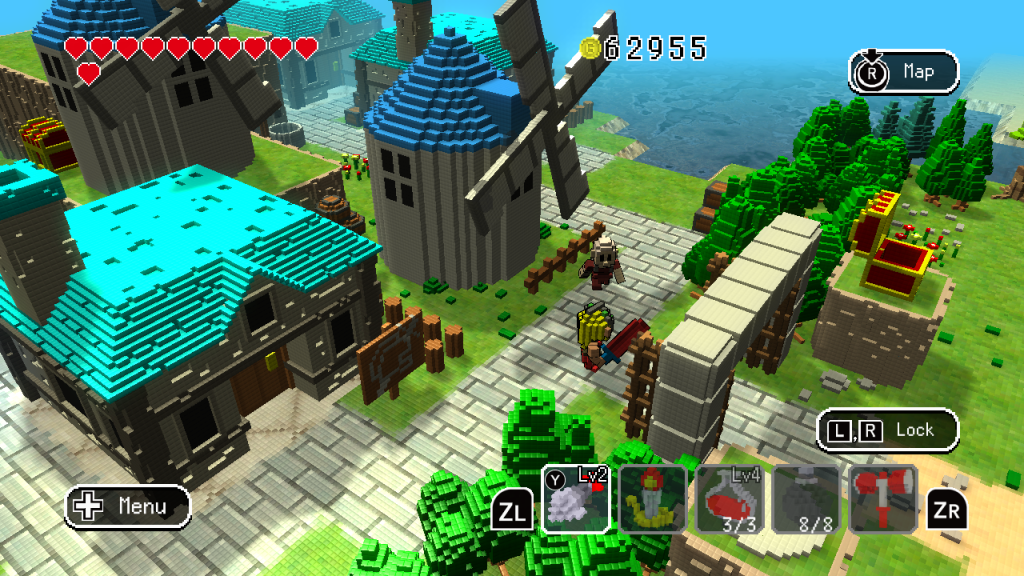 colourful voxel-based RPG Fable of Fairy Stones 