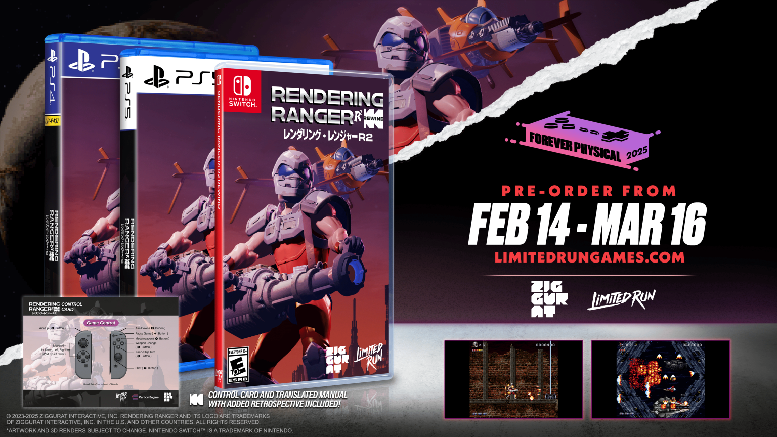 Rendering Ranger R2 レンダリングレンジャーR2 switch Rendering Ranger: R2 [Rewind] | PS4/5 & Nintendo Switch
