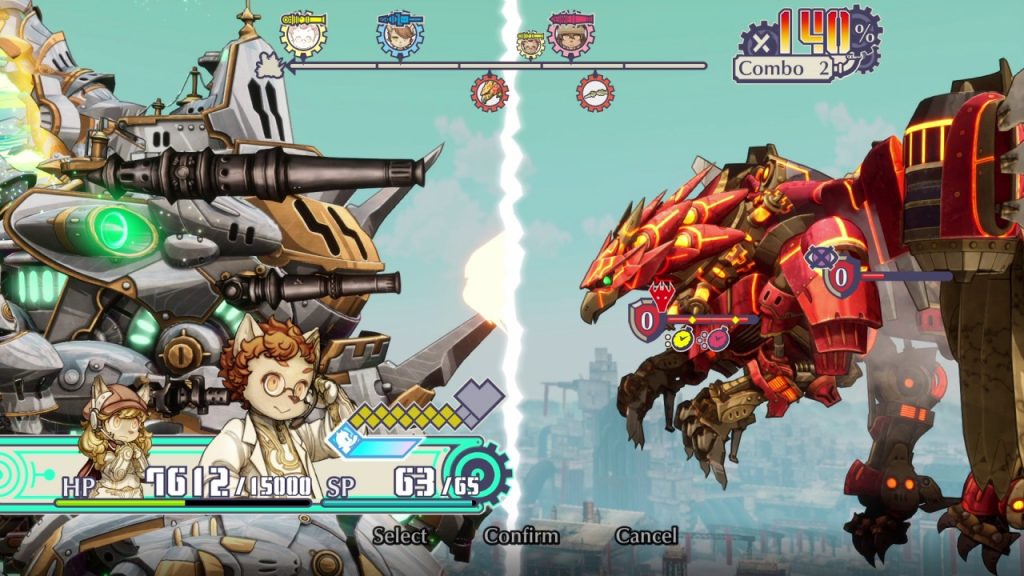 the tactical RPG Fuga: Melodies of Steel 3 