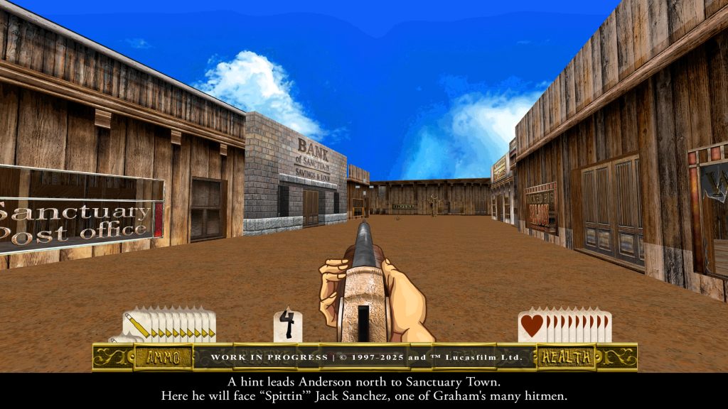 The 1997 wild west shooter Outlaws is being remastered