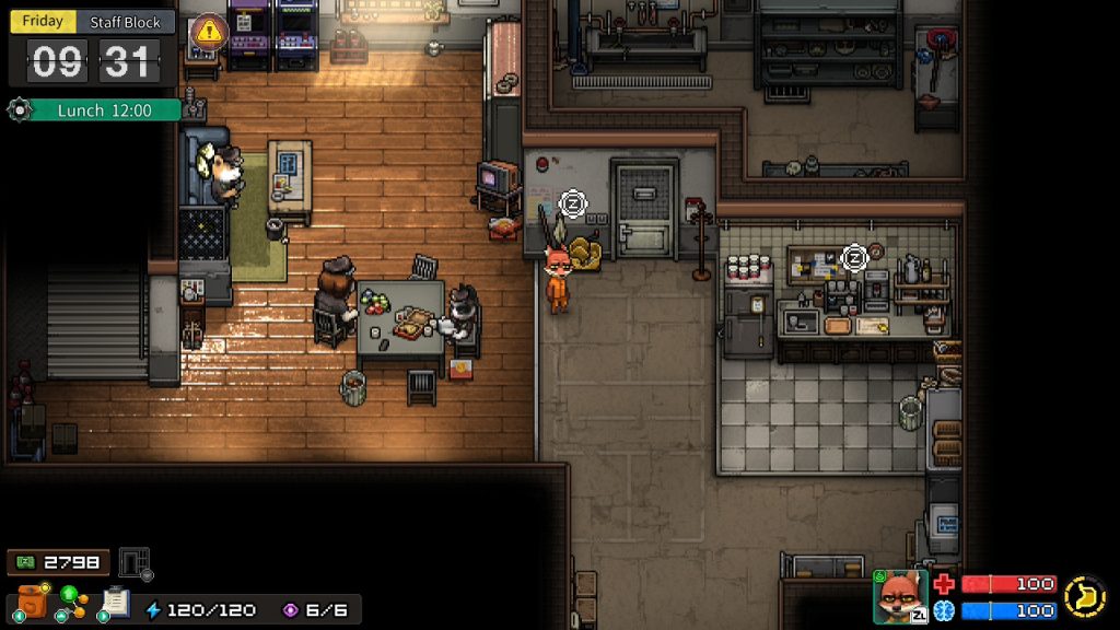 Switch 2 versions of the high-security prison set RPG Back to the Dawn
