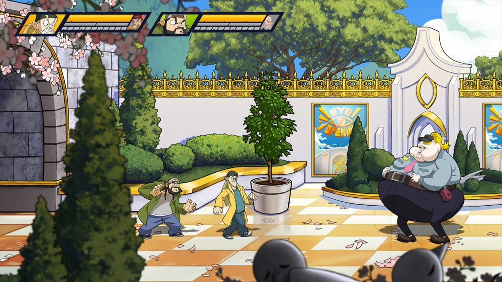 the arcade-style scrolling brawler Jay and Silent Bob: Chronic Blunt Punch
