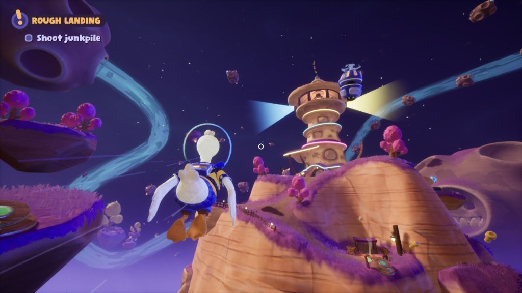 Duck Side of the Moon, an explorative adventure starring a duck astronaut looking for a new home