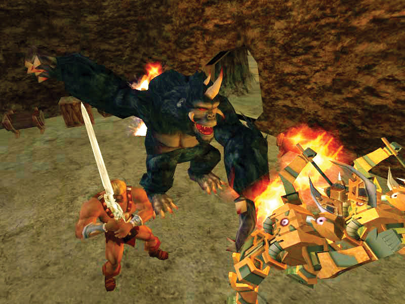 The PS2’s European exclusive, and not particularly mighty, He-Man: Defender of Grayskull
