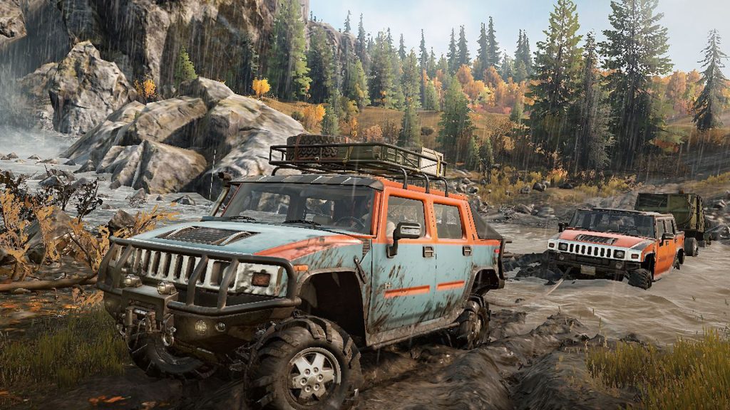 SnowRunner puts you in the driver’s seat of powerful vehicles as you conquer extreme open environments with the most advanced terrain simulation ever.