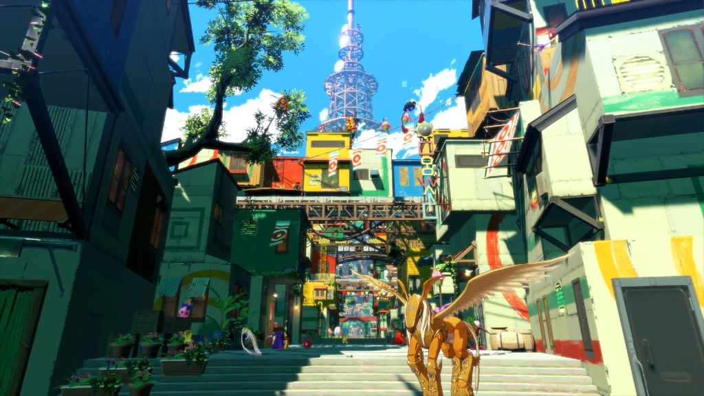 Digimon Story Time Stranger is an RPG with monster-taming elements that explores the deep bond between humans and Digimon in an epic story that unravels the mystery of the world’s collapse.