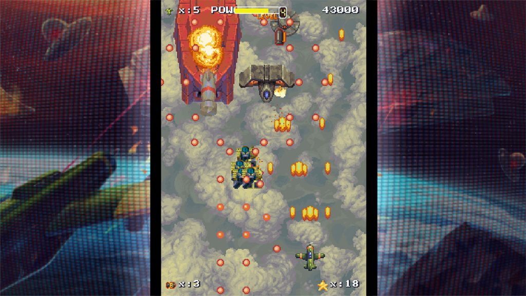 RED TITANS is a single-player vertical shoot ’em up.