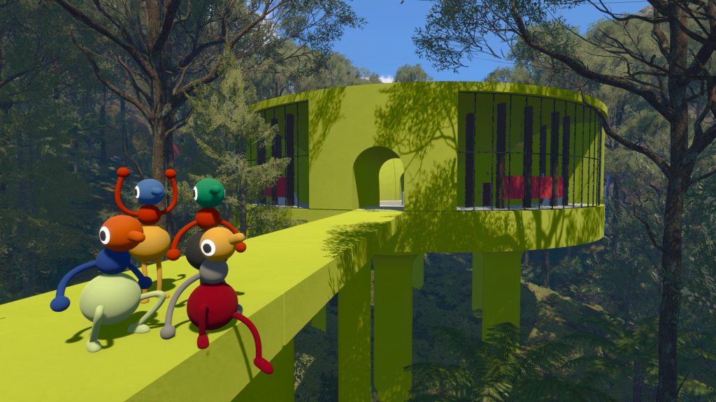 Big Walk is a cooperative multiplayer adventure about teamwork and talking.