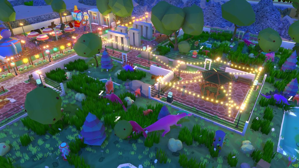 Parkasaurus: Dinoluxe Edition – a colourful park builder