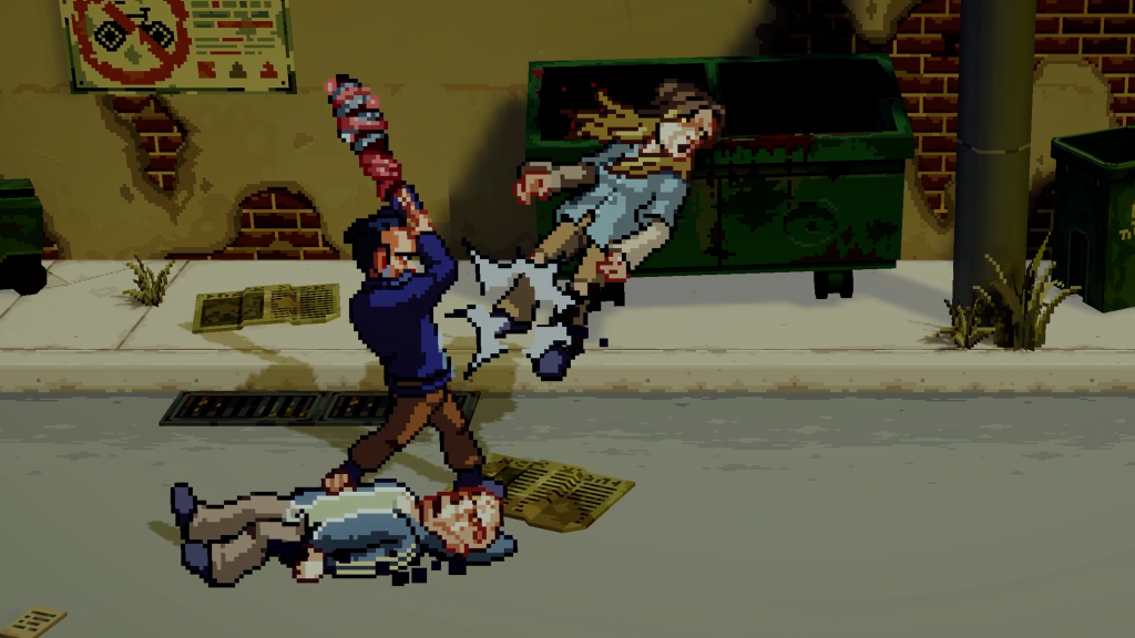The Walking Dead: Streets of Survival is a mission based scrolling brawler starring four characters from the show.