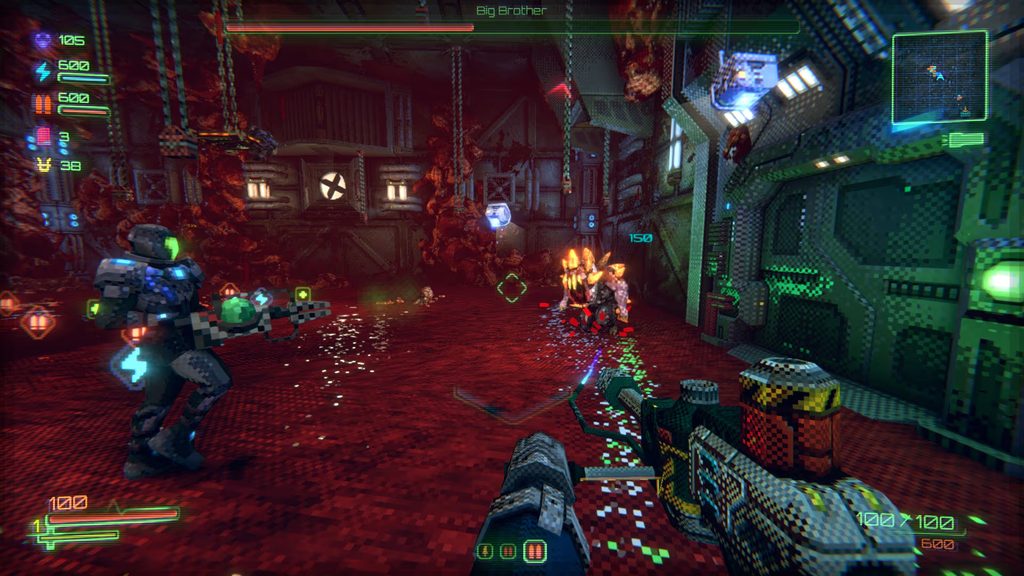 Moros Protocol – a low poly roguelike shooter 